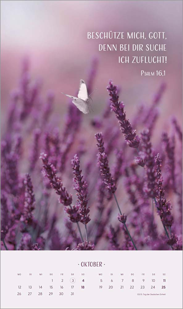 Zarte Blumengrüße 2026 - Wandkalender