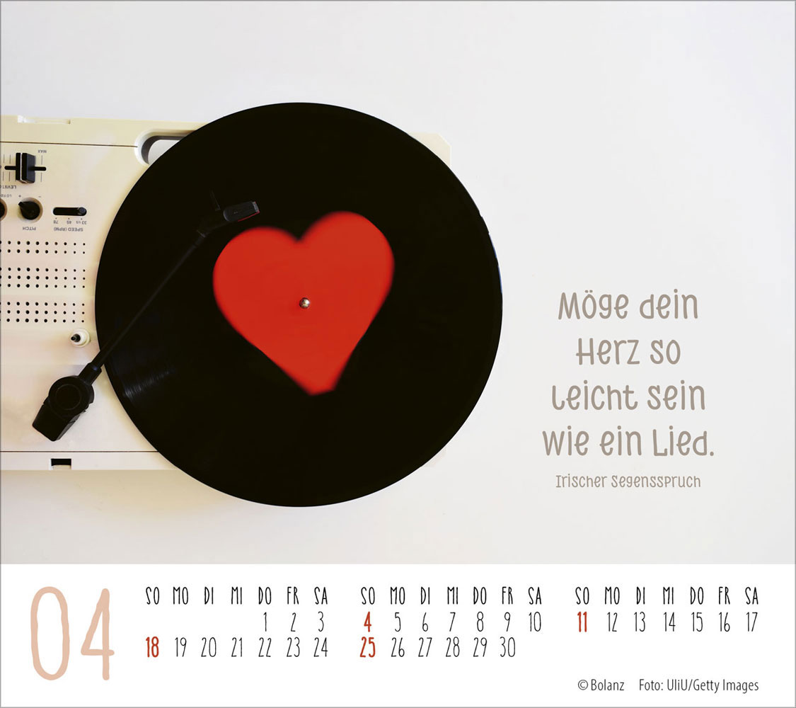 Gute Wünsche für dich 2027 - Tischkalender