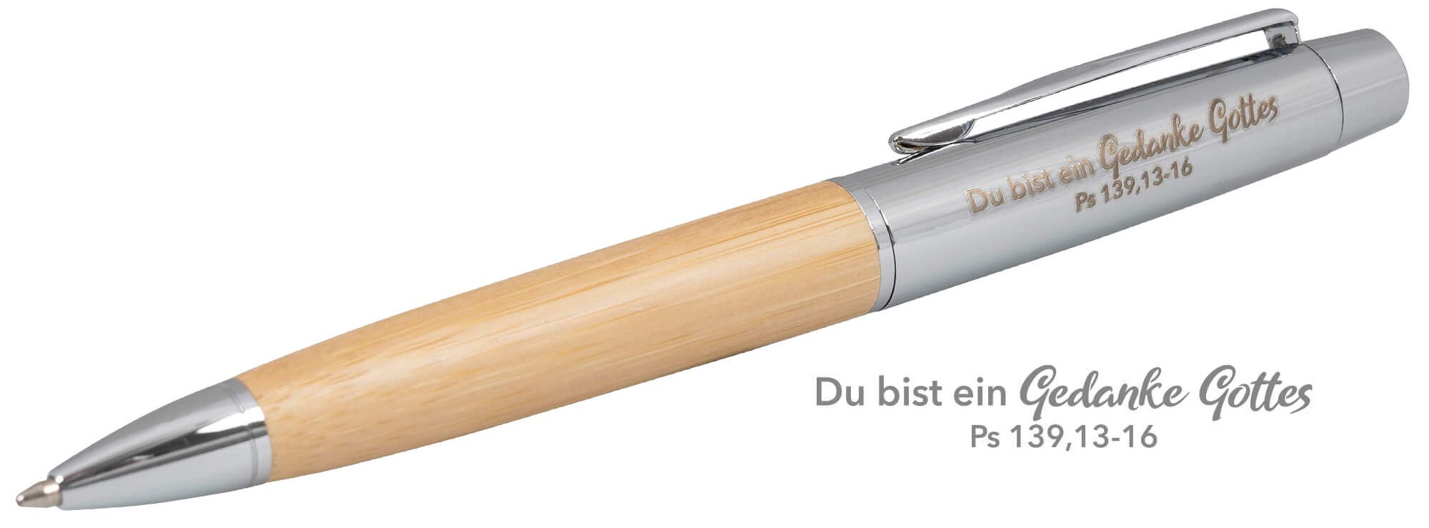 Kugelschreiber Bambus
