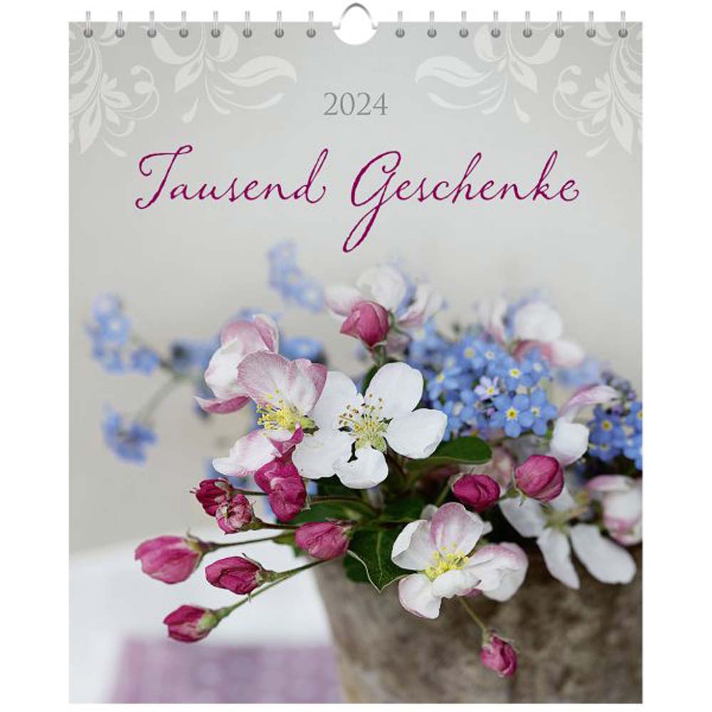 Tausend Geschenke 2024 - Postkartenkalender