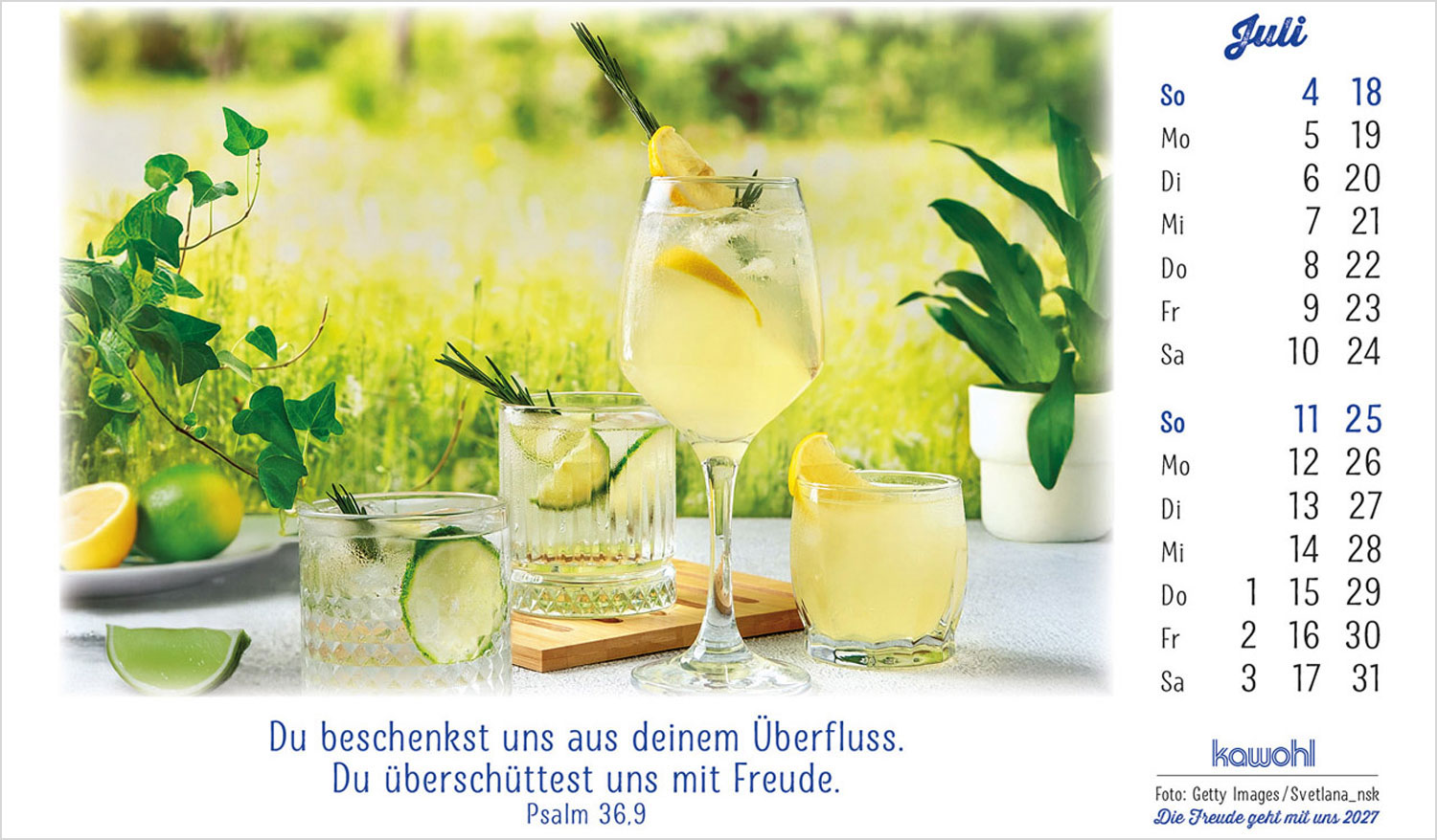 Die Freude geht mit uns 2027