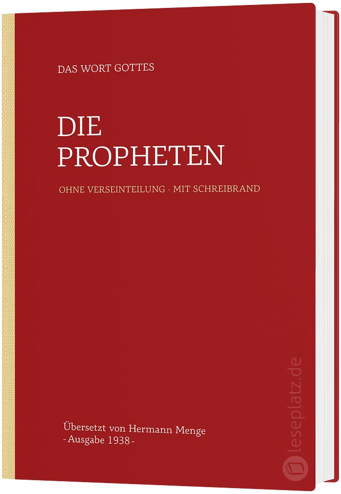Menge 1938 - Altes Testament "Die Propheten"