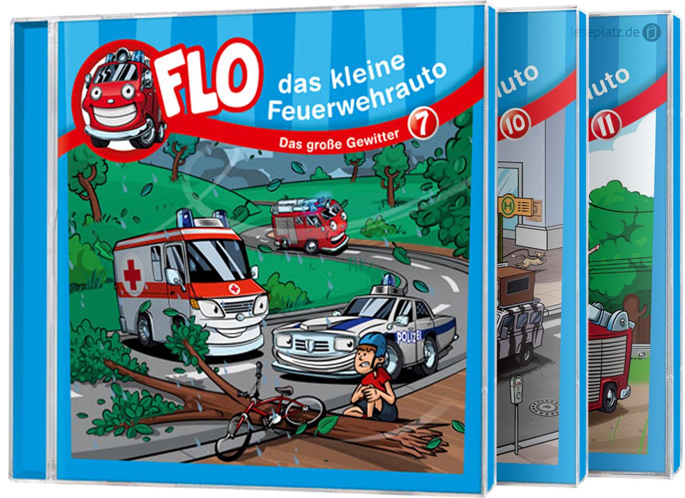 Flo - das kleine Feuerwehrauto - CD-Set 7