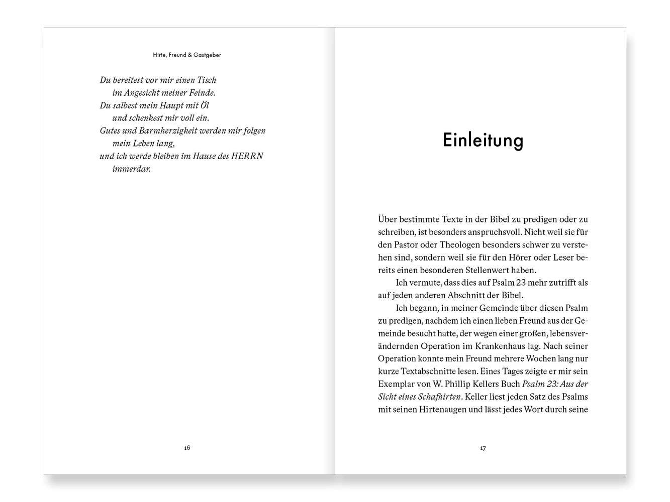 Hirte, Freund & Gastgeber