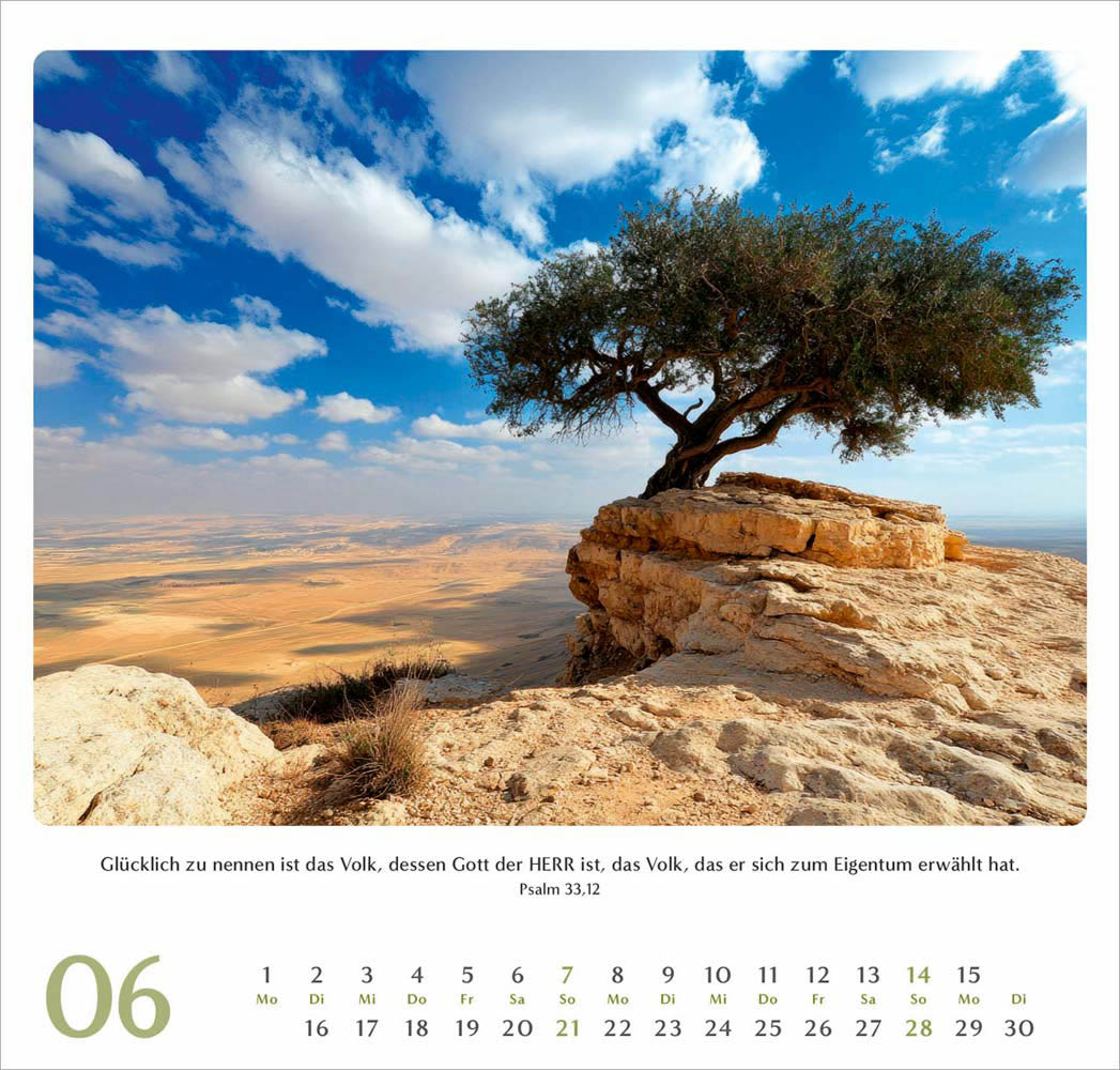 Geliebtes Israel 2026 - Wandkalender Geliebtes Israel 2026 - Wandkalender