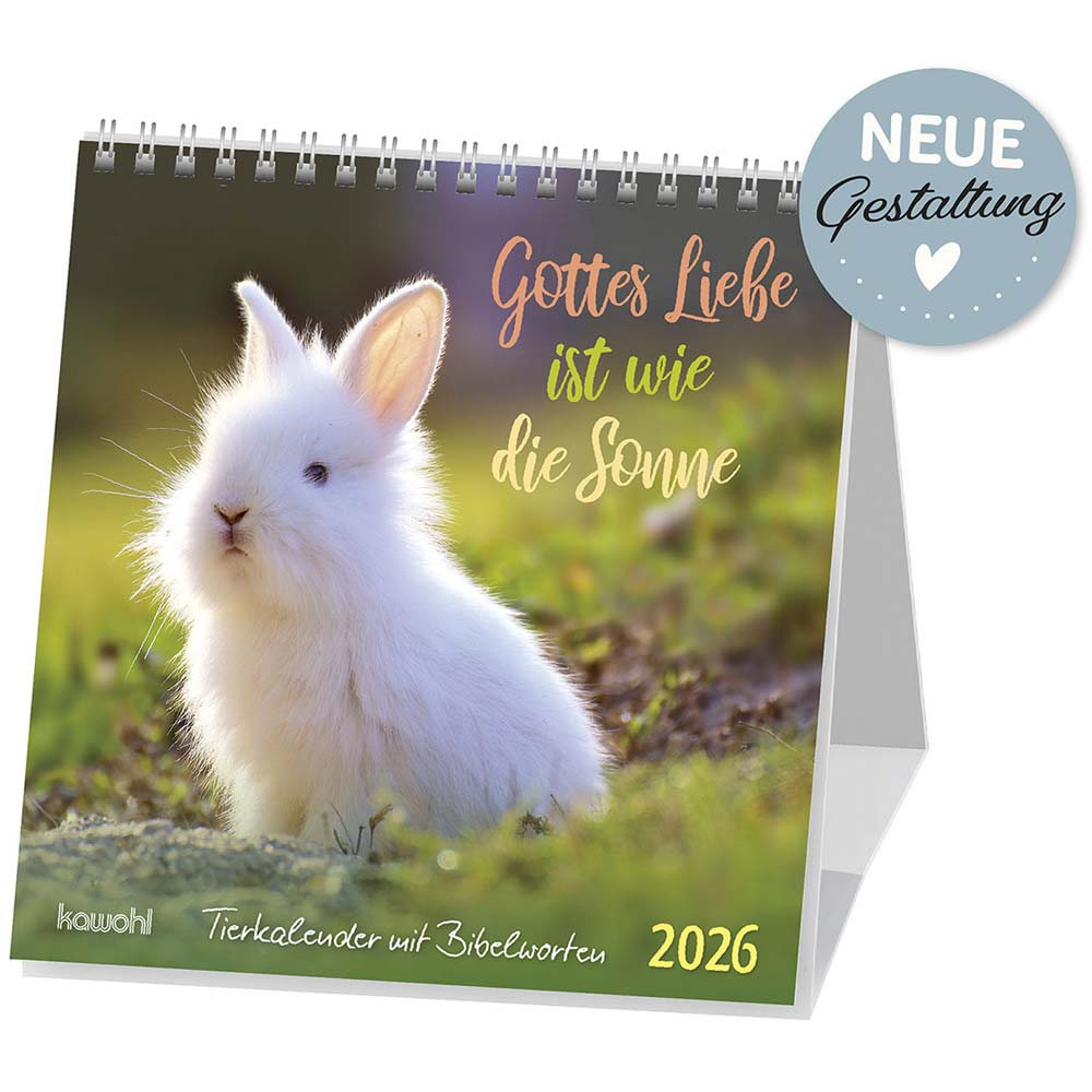 Gottes Liebe ist wie die Sonne 2026 - Postkartenkalender