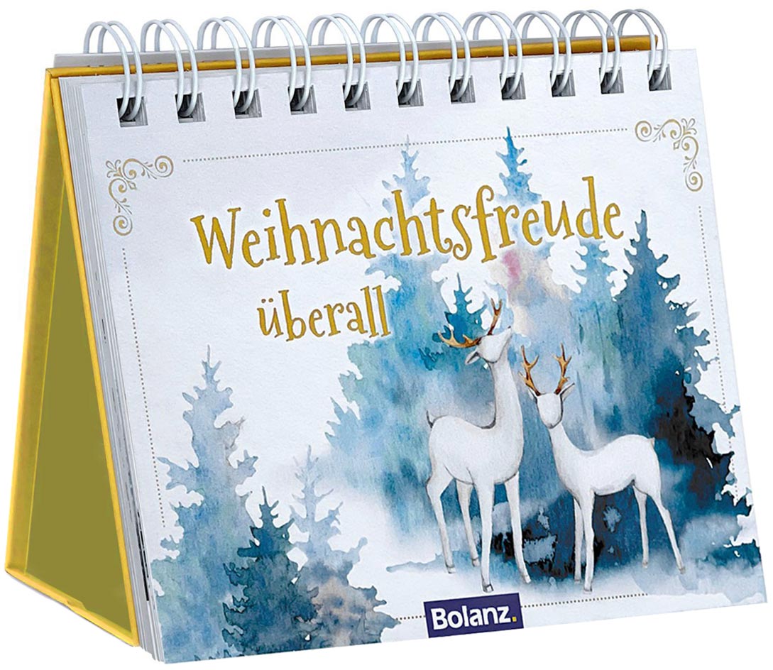 Weihnachtsfreude überall - Aufstellbuch