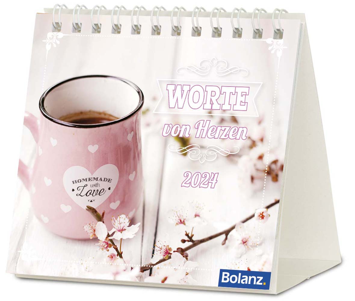 Worte von Herzen 2024 - Minikalender