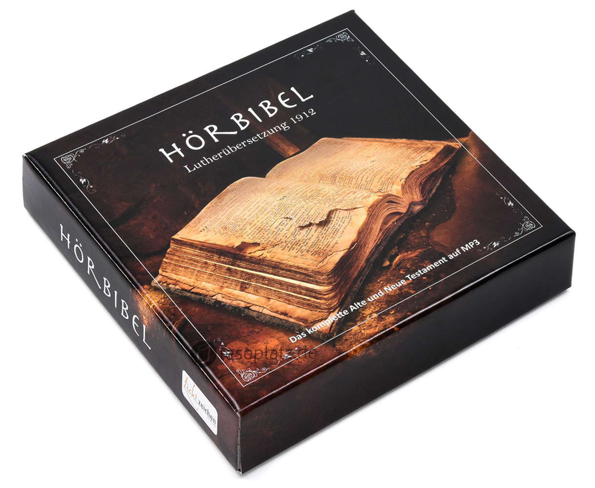 Hörbibel - Lutherübersetzung 1912 (8 MP3-CDs)
