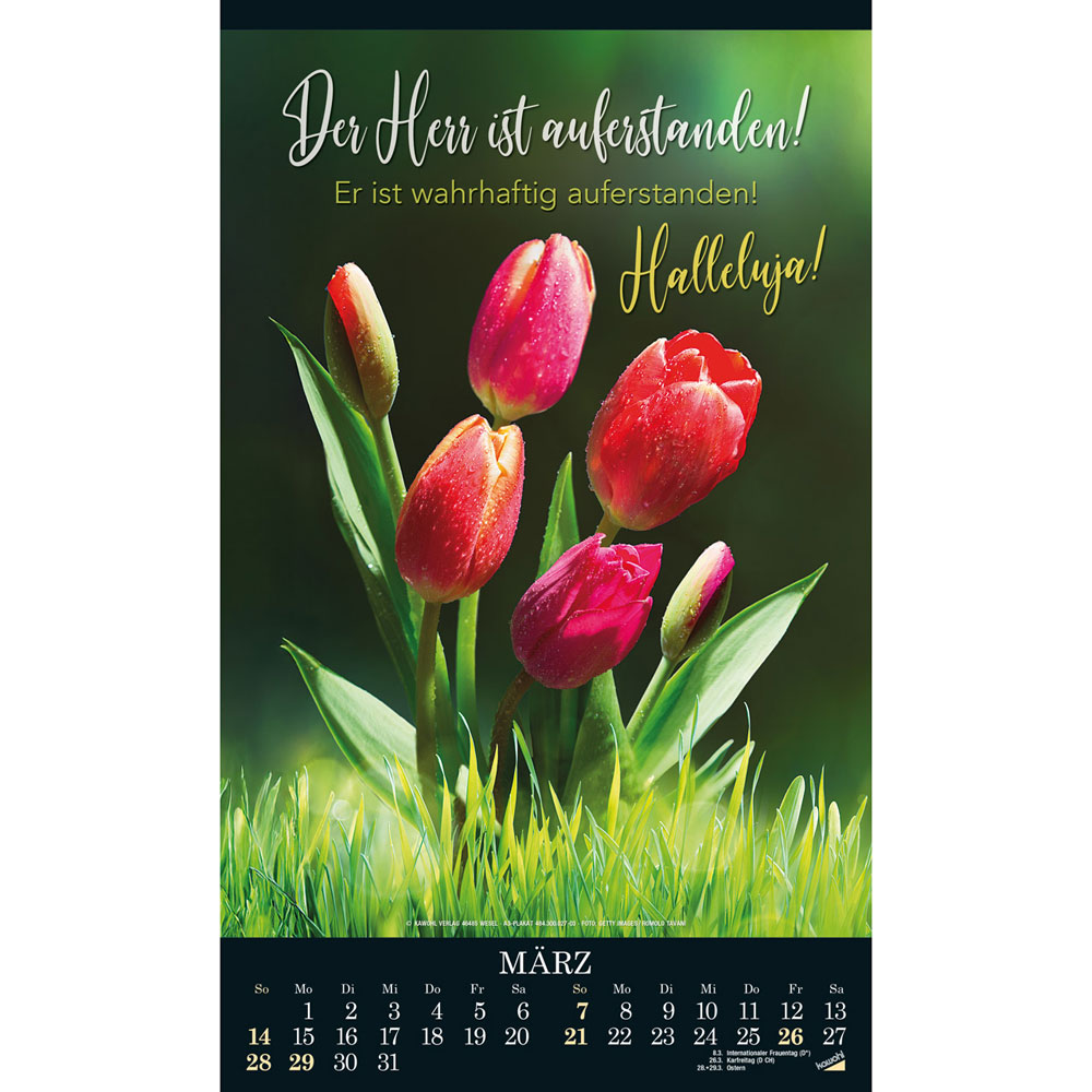 Alles in uns schweige 2027 - Wandkalender