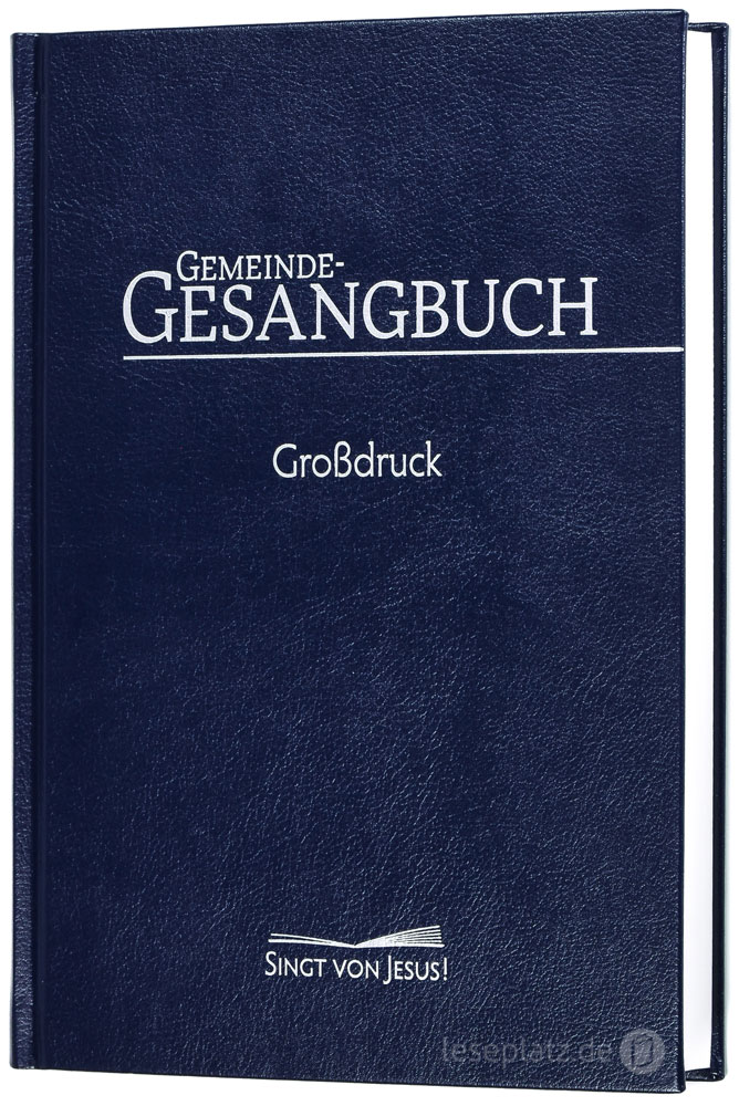 Gemeinde-Gesangbuch "Singt von Jesus!" - Großdruck