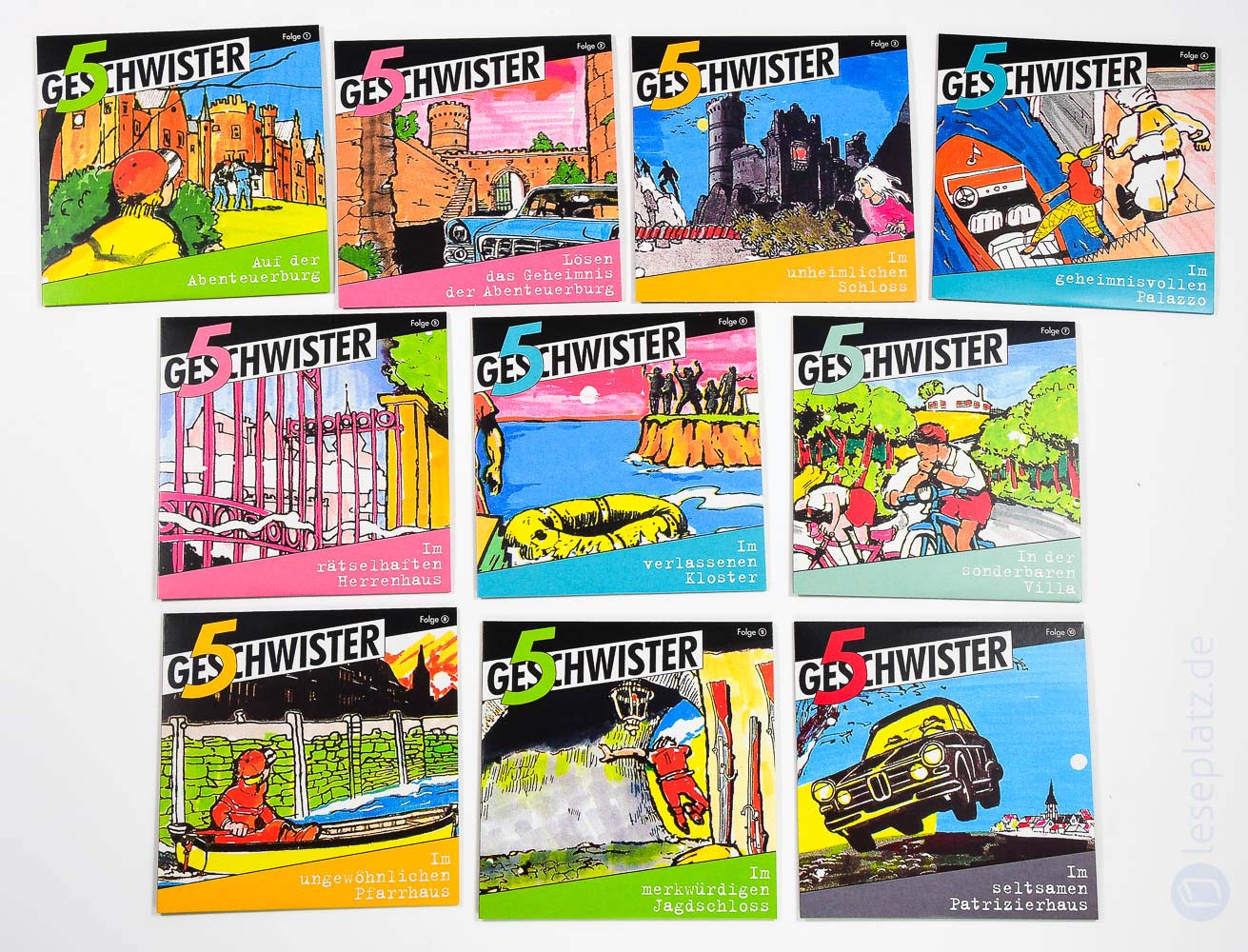 5 Geschwister CD - Sammelbox 1 (Folgen 1-10)