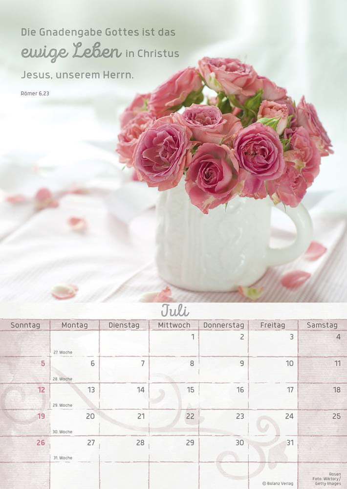 Momente der Freude 2026 - Wandkalender
