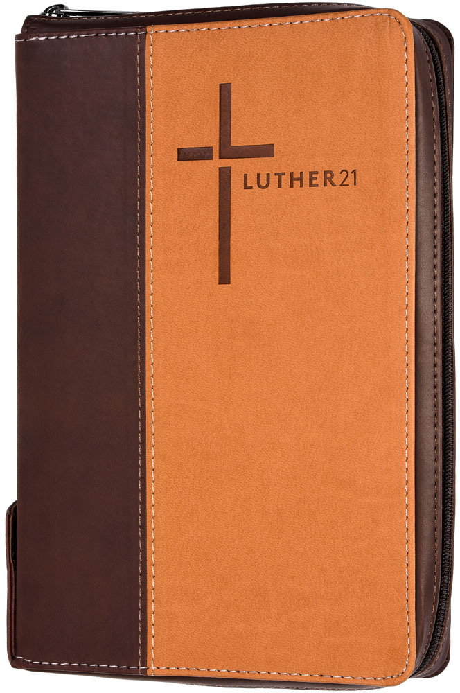 Luther21 - Standardausgabe -  Kunstleder Cowboy-braun/beige