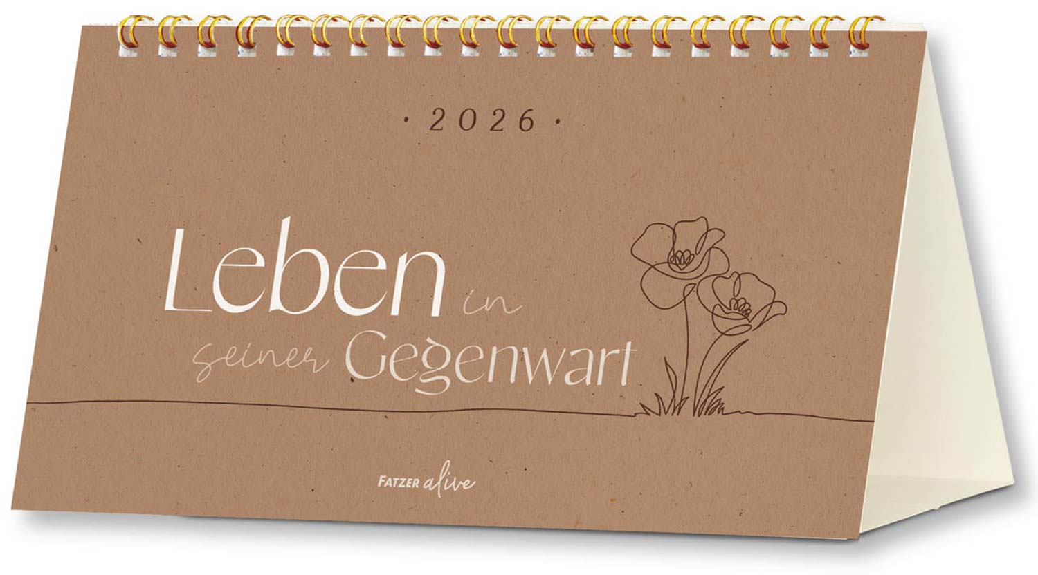 Leben in seiner Gegenwart 2026 - Postkartenkalender