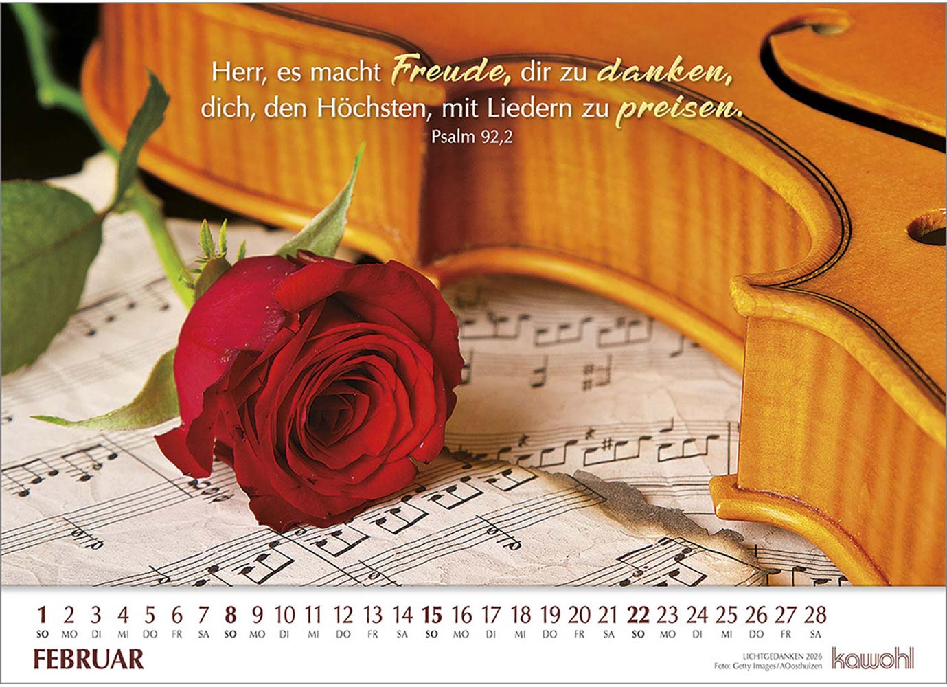 Lichtgedanken 2026 - Wandkalender Lichtgedanken 2026 - Wandkalender