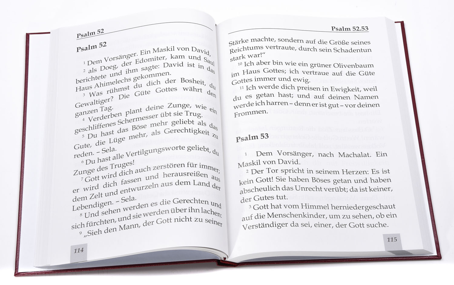 Elberfelder 2003 -  Die Psalmen in Großdruck