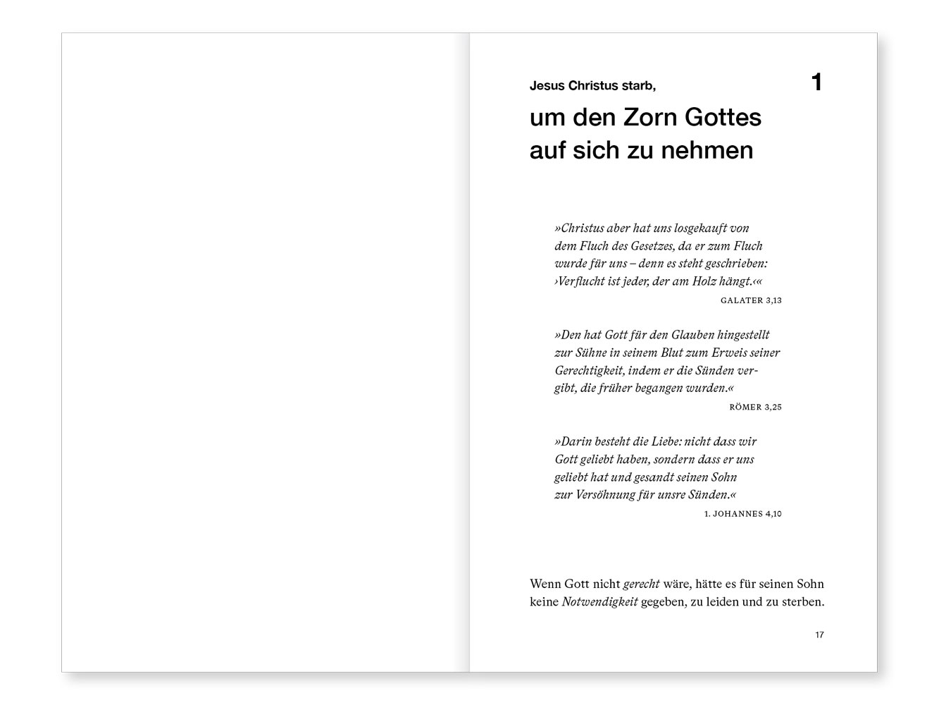 Warum Jesus sterben musste