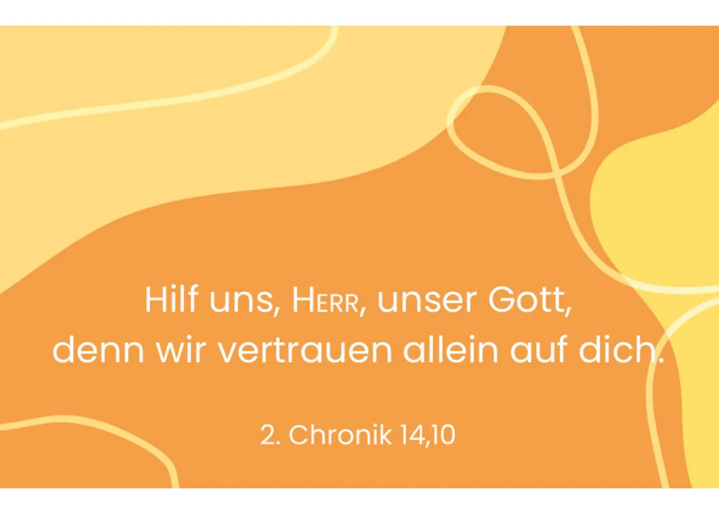 Er ist dein Fels - Wortbox
