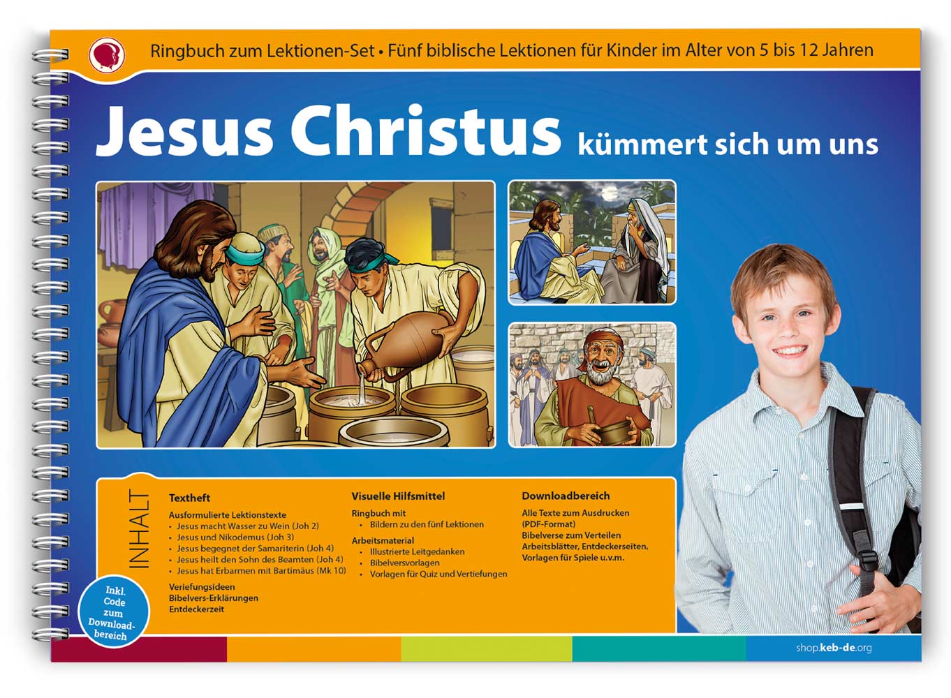 Jesus kümmert sich um uns - Lektionen-Set