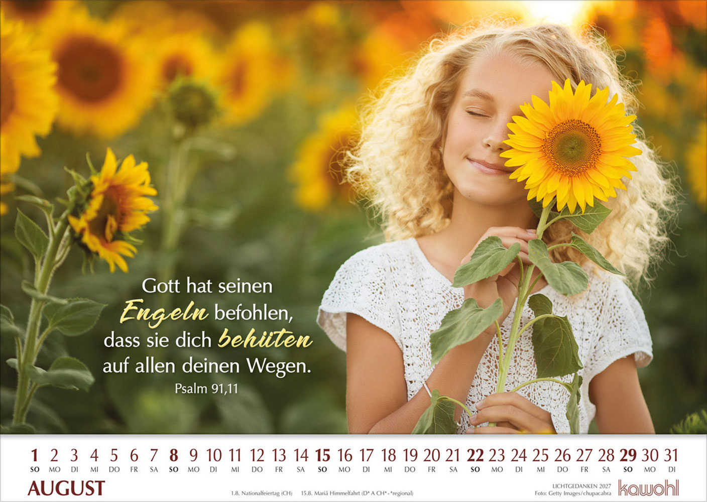 Lichtgedanken 2027 - Wandkalender