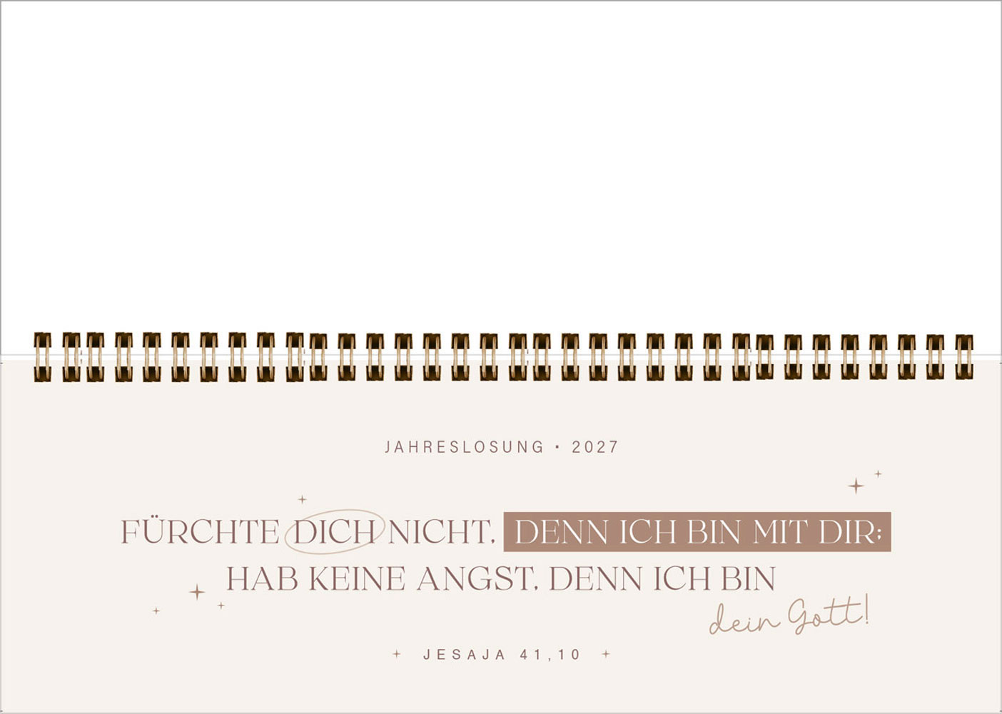 Täglich vertrauen 2027 - Wochenkalender