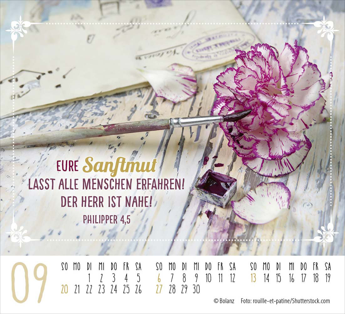Worte von Herzen 2026 - Minikalender