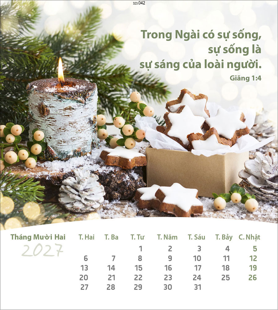 Leben für Dich 2027 - Verteilkalender (Vietnamesisch)