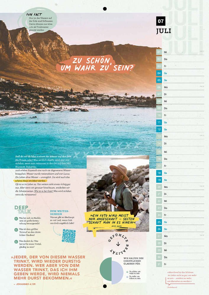 STEPS Quest - Kalender 2026 STEPS Quest - Kalender 2026