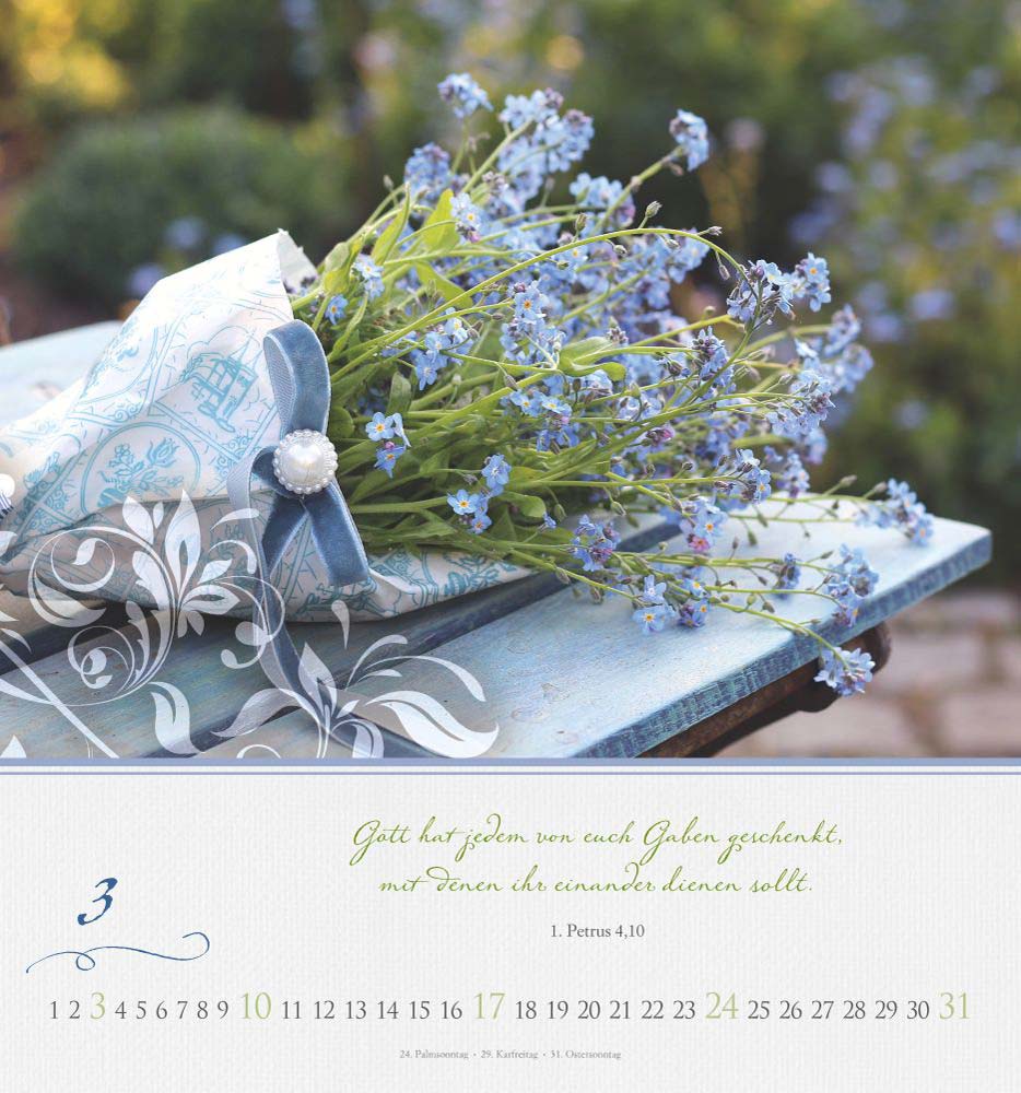Tausend Geschenke 2024 - Wandkalender
