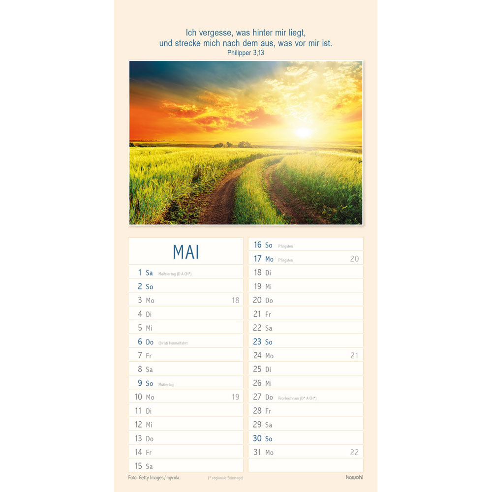 Meine Zeit in seinen Händen 2027 - Wandkalender