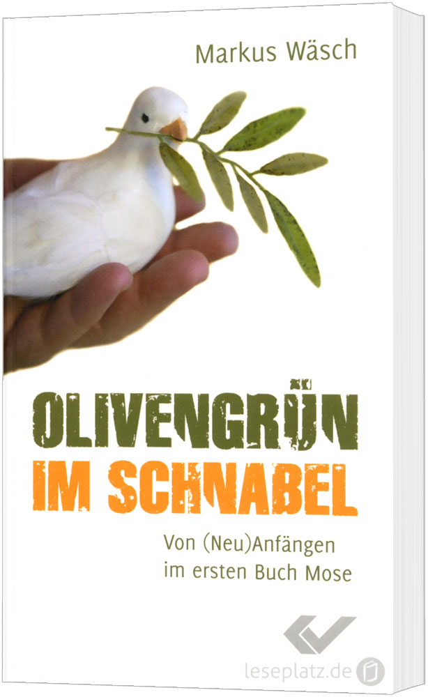 Olivengrün im Schnabel