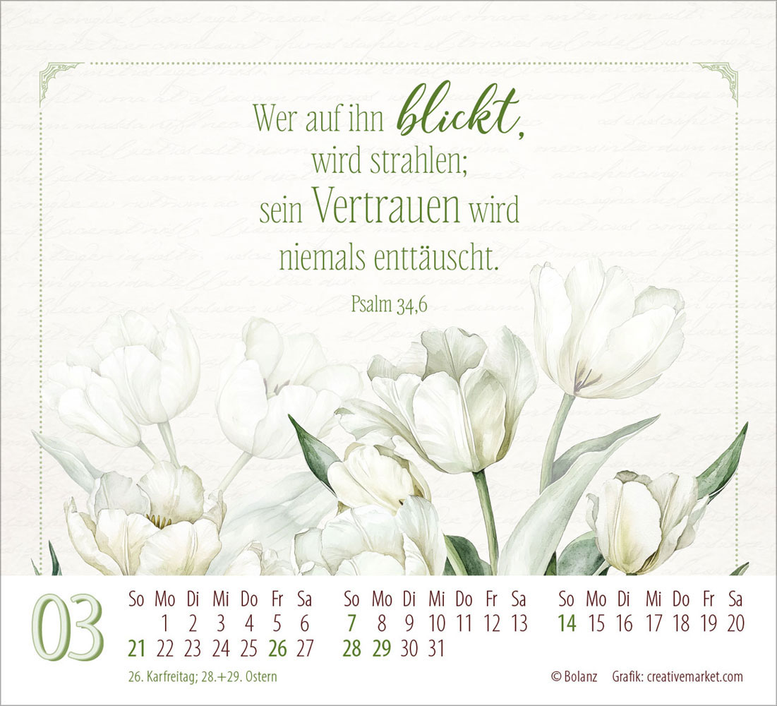 Poesie guter Worte 2027 - Minikalender