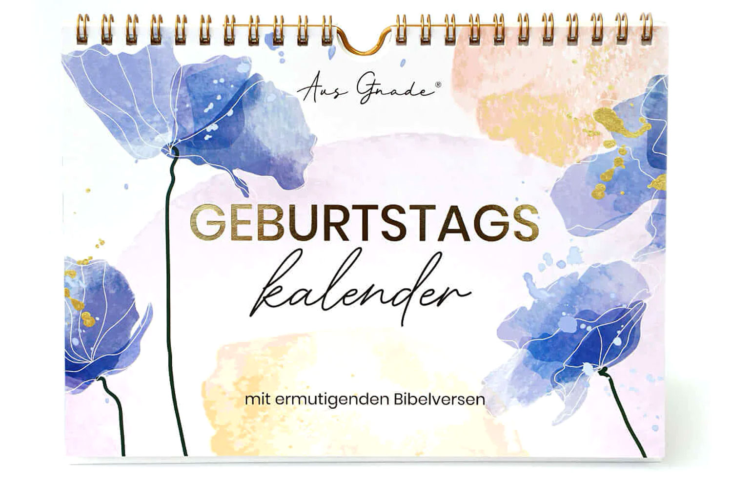 Geburtstagskalender "Ermutigung" - Tischkalender