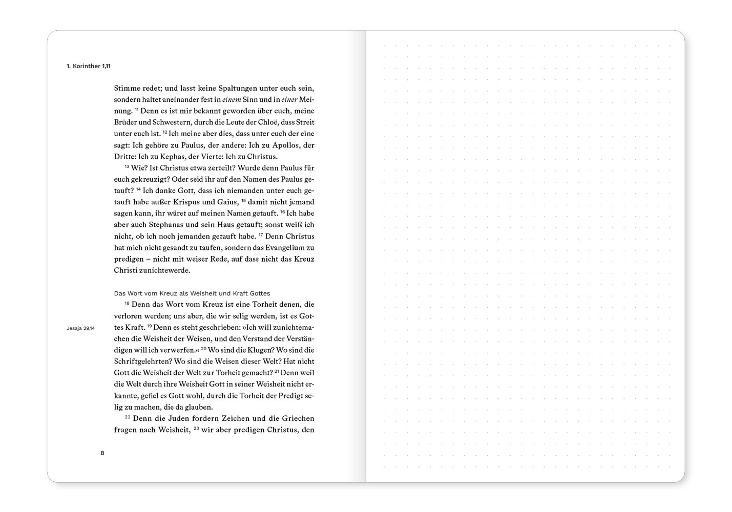 1. Korinther - Bibeljournal