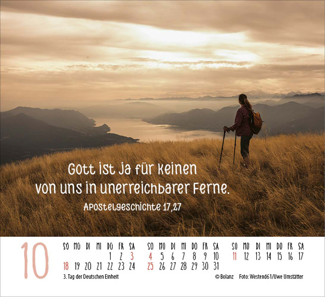 Freiheit 2026 - Minikalender Freiheit 2026 - Minikalender
