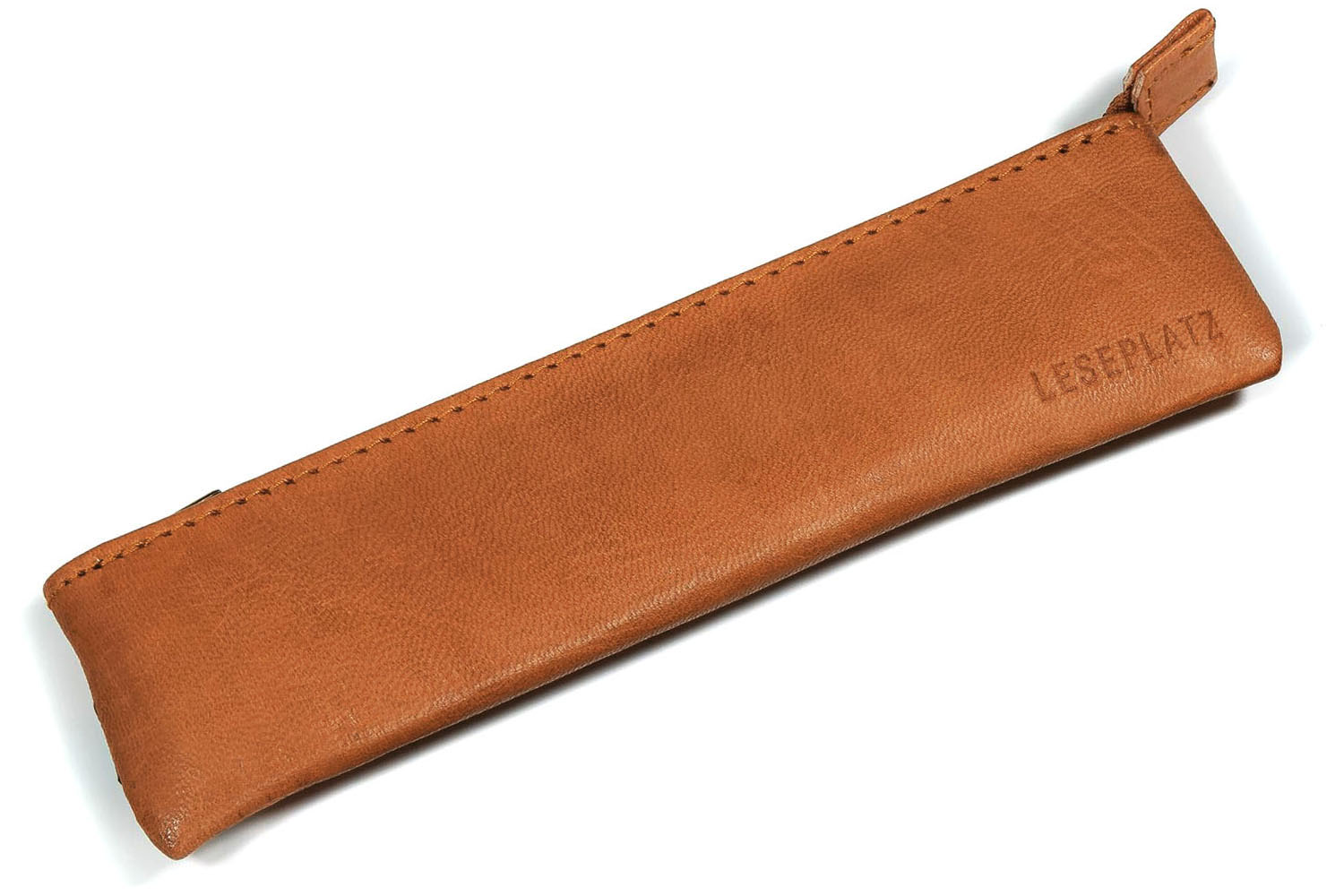 Leder-Stifte-Mäppchen "Agadir" hellbraun Leder-Stifte-Mäppchen "Agadir" hellbraun