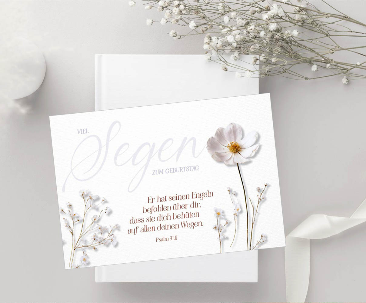 Faltkarte "Viel Segen"