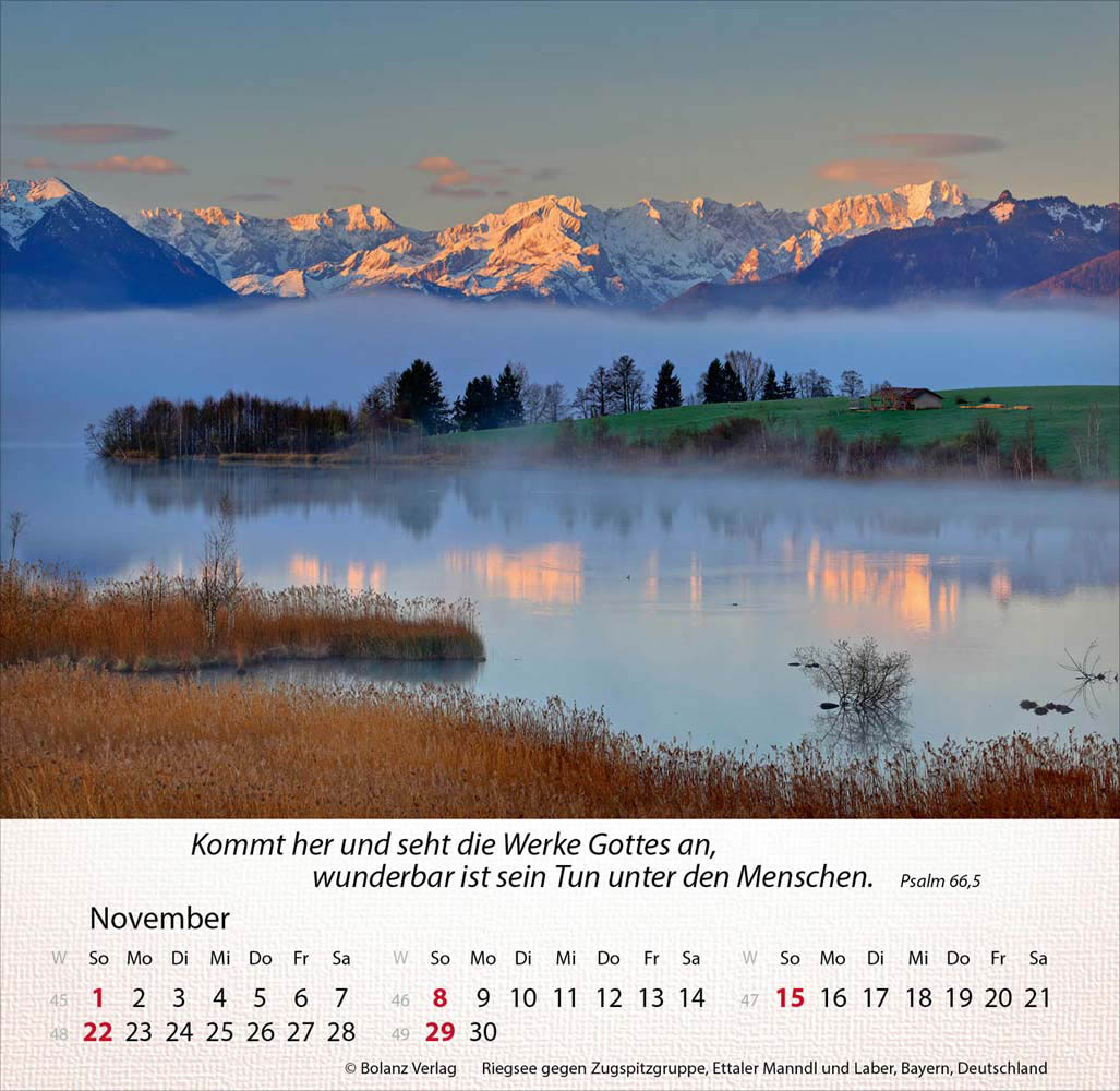 Berge 2026 - Tischkalender Berge 2026 - Tischkalender