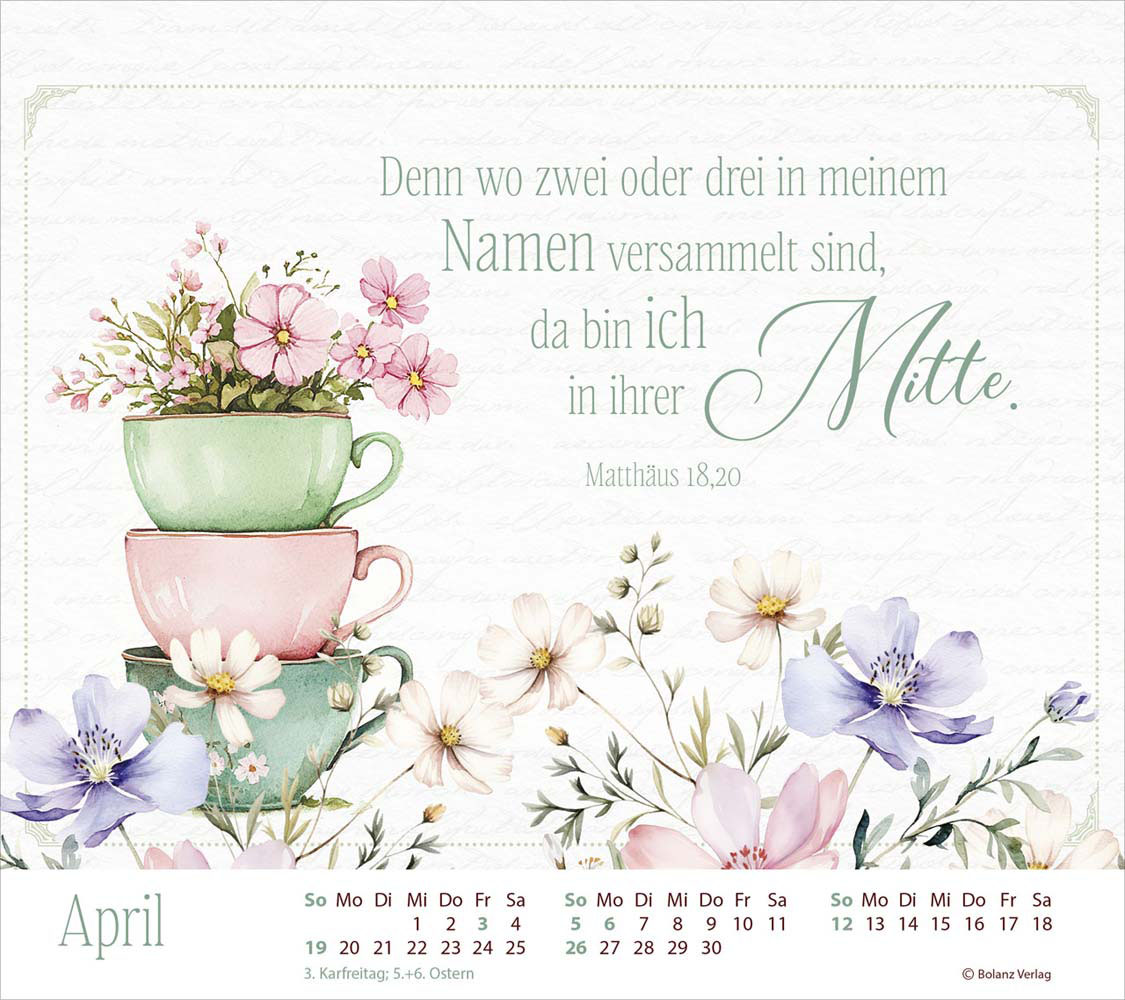 Wortpoesie 2026 - Tischkalender Wortpoesie 2026 - Tischkalender