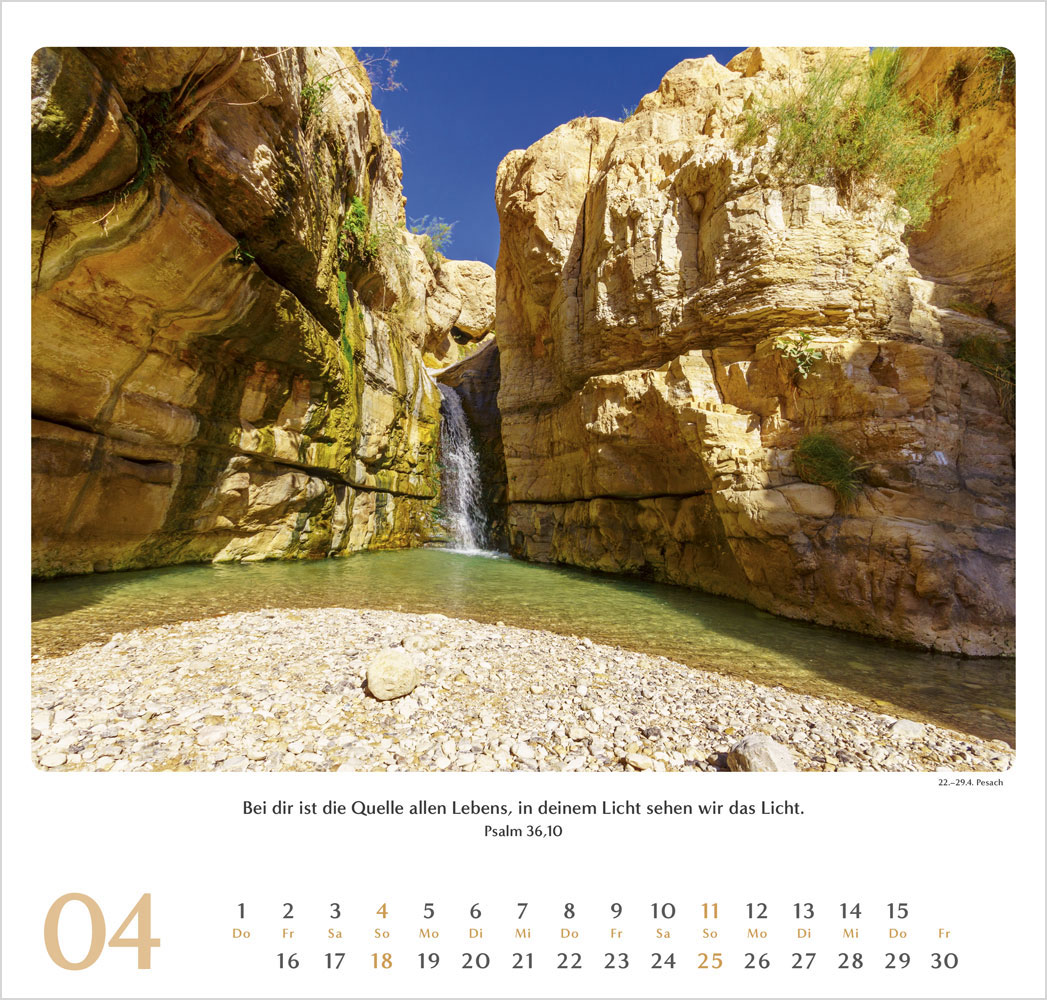 Geliebtes Israel 2027 - Wandkalender