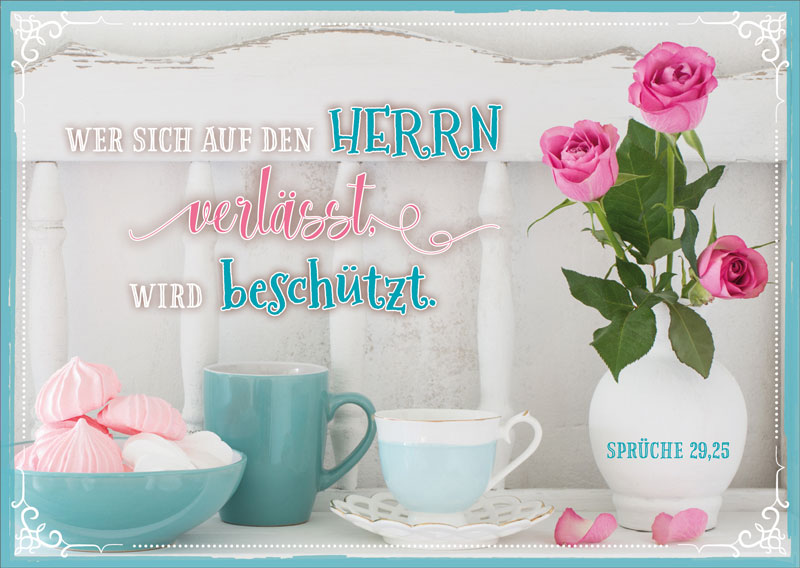 179731800 Postkarte "3 Rosen"