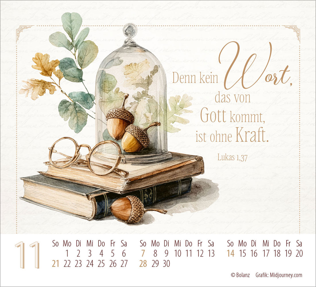 Poesie guter Worte 2027 - Minikalender
