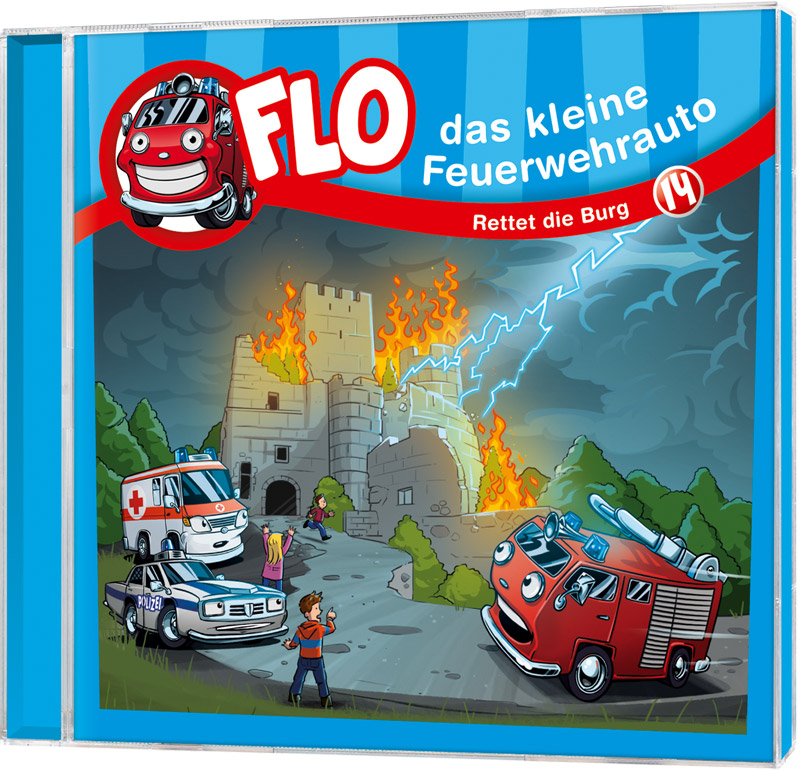 Flo - Das kleine Feuerwehrauto (14) - CD