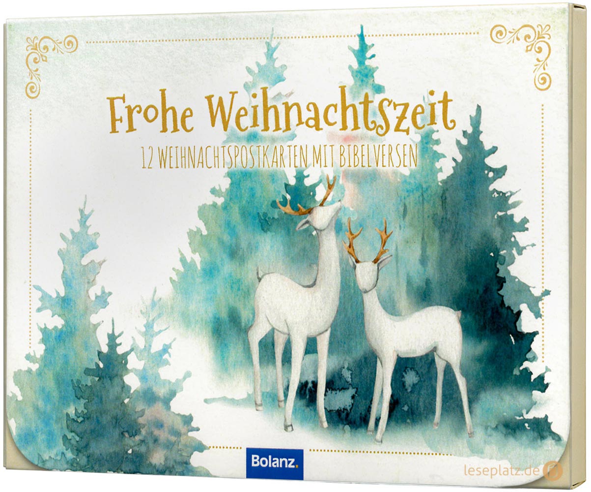 Postkartenbox "Frohe Weihnachtszeit"