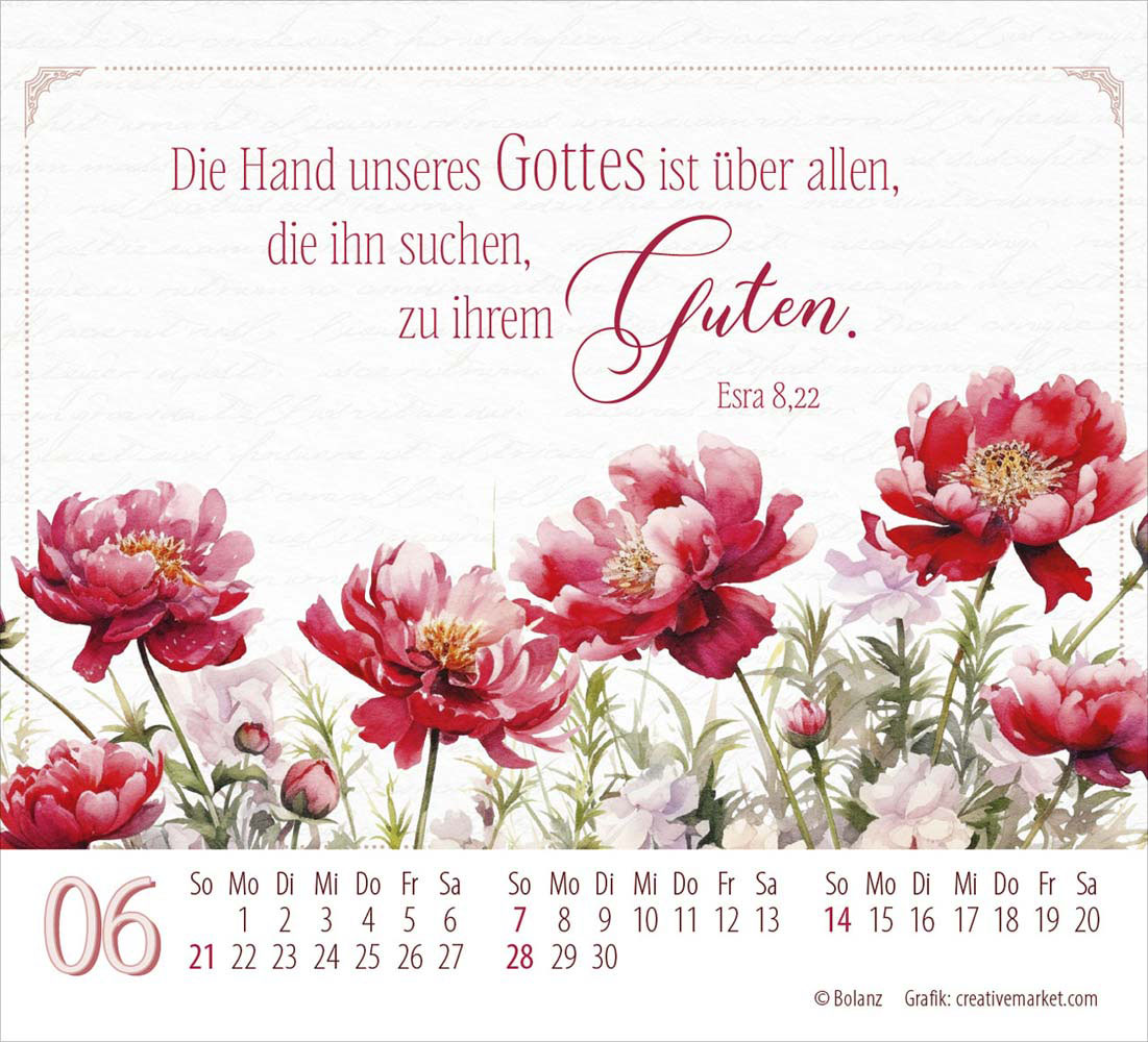 Poesie guter Worte 2026 - Minikalender