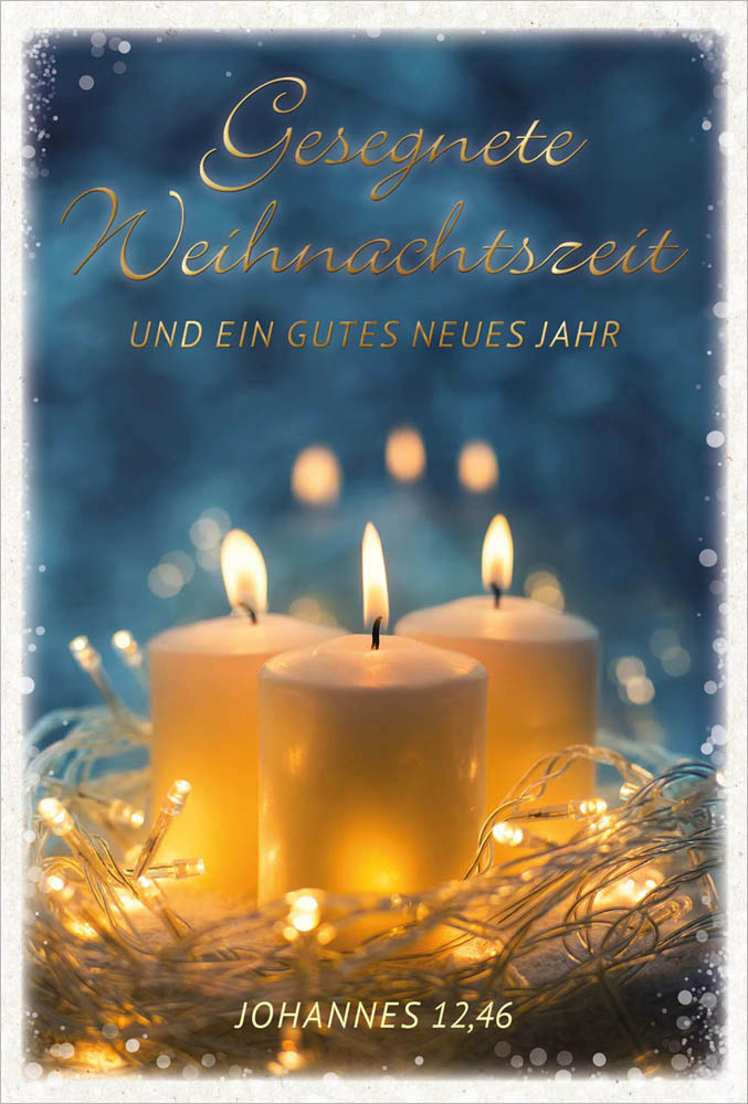 179730008W_PK-Drei-goldene-Kerzen Postkarte "Drei goldene Kerzen"