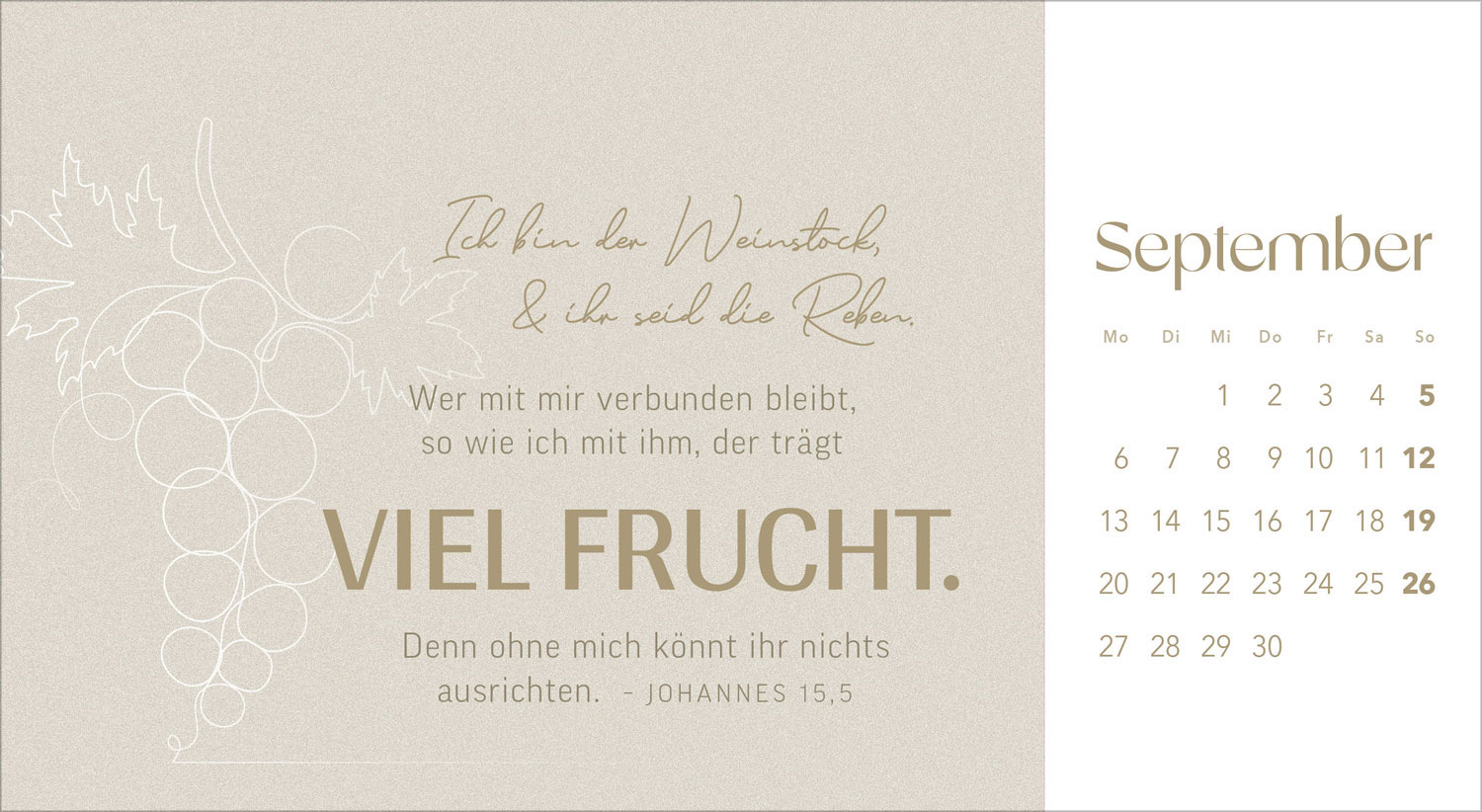 Leben in seiner Gegenwart 2027 - Postkartenkalender