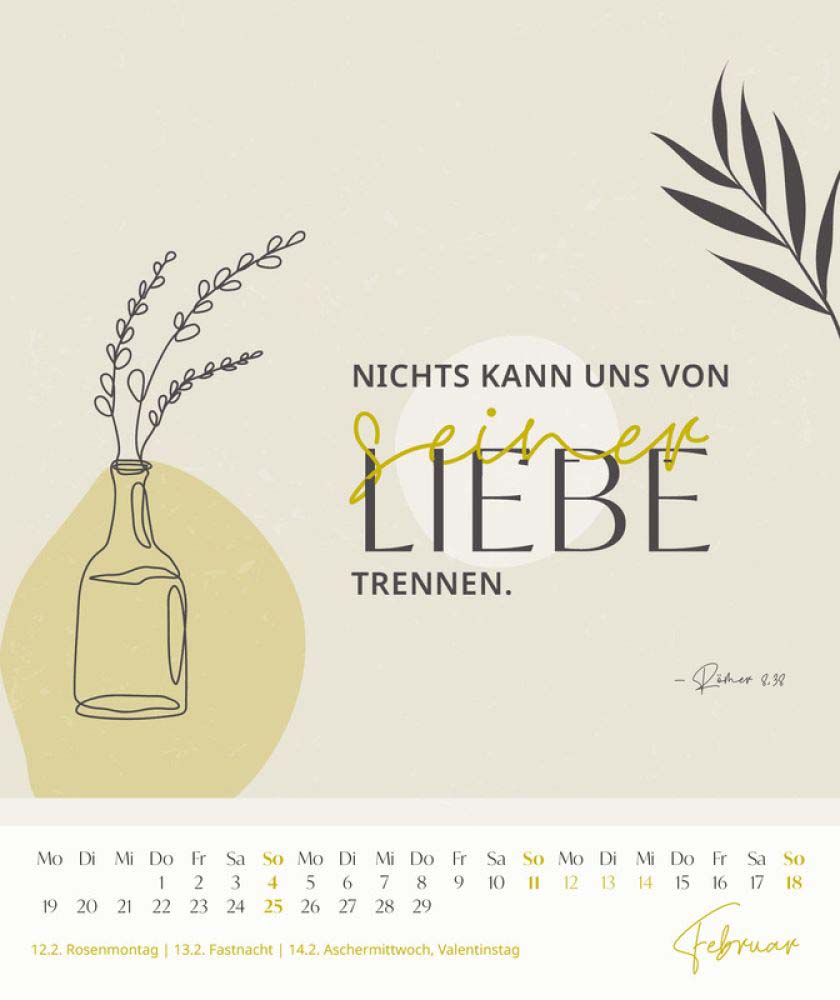 Verheißungen für dich 2024 - Postkartenkalender 