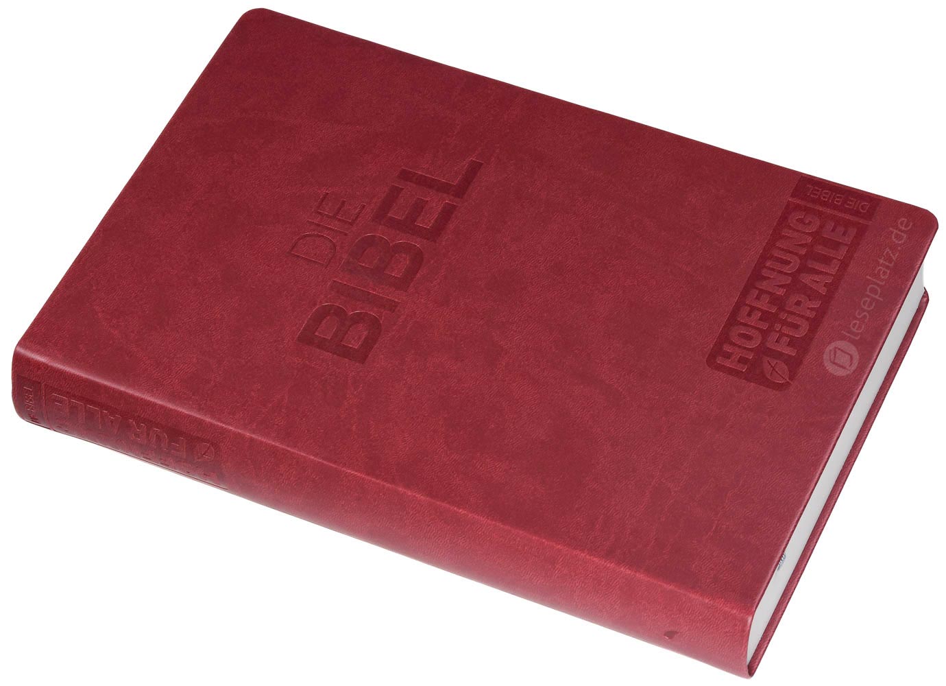 Hoffnung für alle - Großdruck - Softcover rot